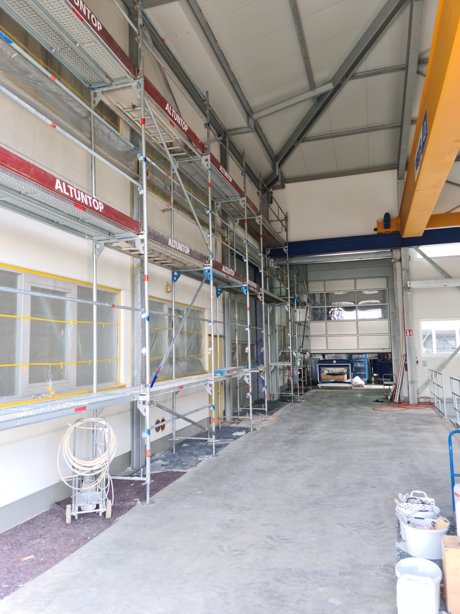 Mandic Baudekoration Aussenbereich Lagerhalle Daemmung 2